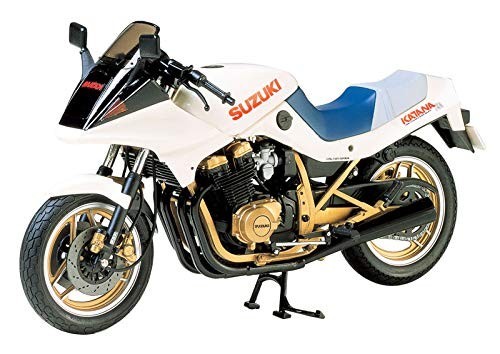 タミヤ 1/12 オートバイシリーズ No.34 スズキ GSX750S ニューカタナ プラ_画像1