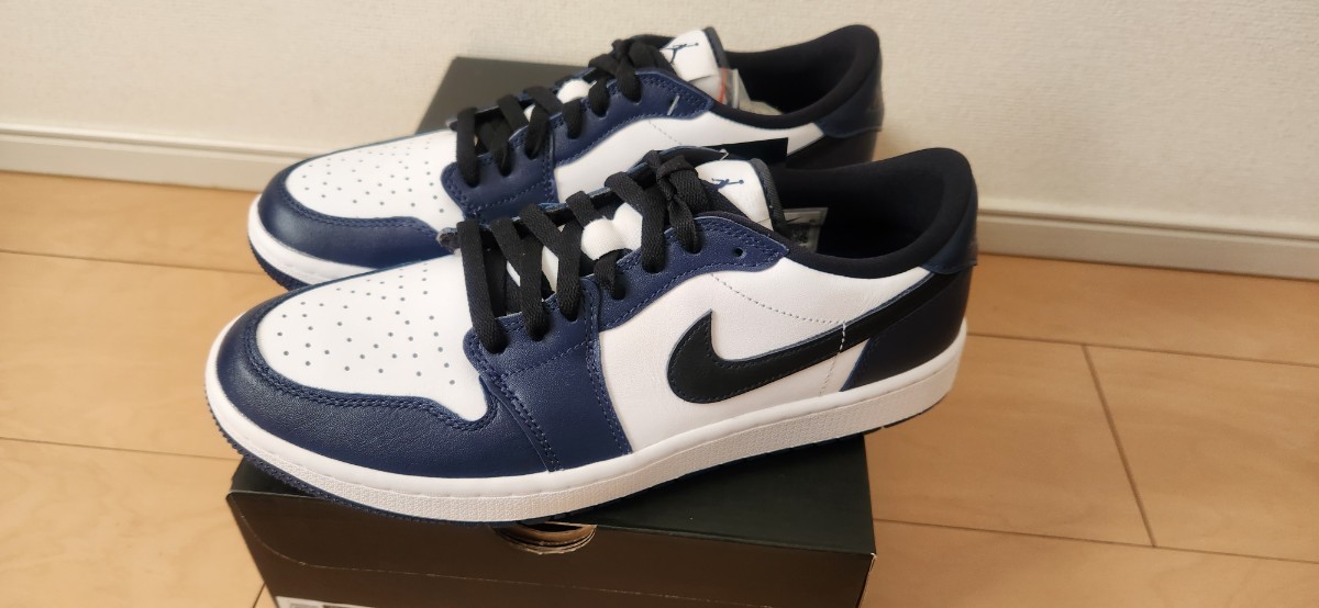 ■●▲新品未使用 NIKE AIR JORDAN 1 LOW G 28.0cm MIDNIGHT NAVY▲●■_画像1