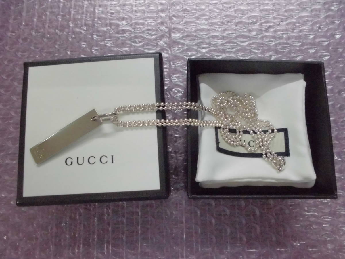 ☆日本の職人技☆ T059 GUCCI レディース メンズ ネックレス