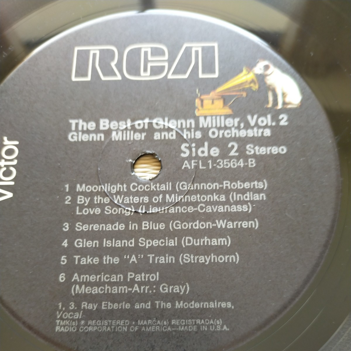 LPレコード　ザ・ベストオブ　グレンミラー　Vol.2　THE BEST OF GLENN MILLER VOLUME 2_画像6