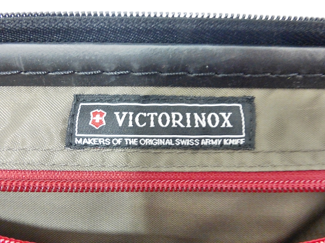 10 00-000000-00 [Y] ビクトリノックス VICTORINOX キャリー スーツケース ブラック系 名00_画像6