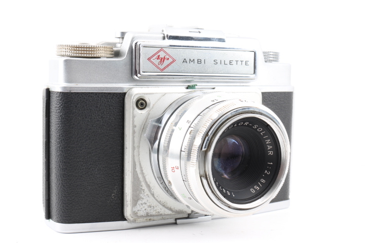 現品限り一斉値下げ！ agfa ☆レア☆ AMBI #G991 50mm F2.8 SILETTE