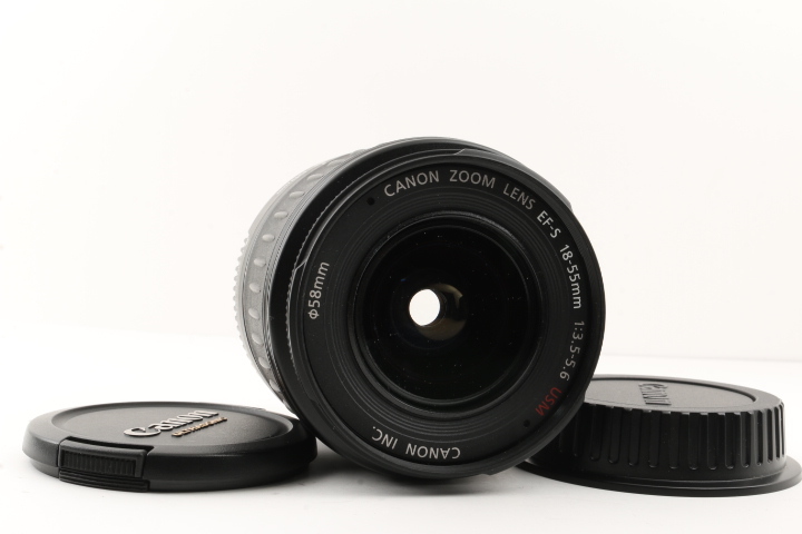 最終値下げ CANON ☆良品☆ EF-S #G999 USM F3.5-5.6 18-55mm キヤノン