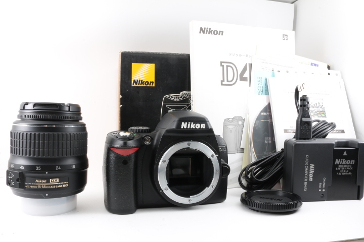 買取り実績 + D40 NIKON ☆極上品☆ AF-S #H009 DX☆元箱付き☆ ED II