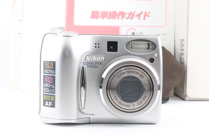 結婚祝い ☆良品☆ NIKON COOLPIX E7600 単三電池式☆元箱付き☆ #H344