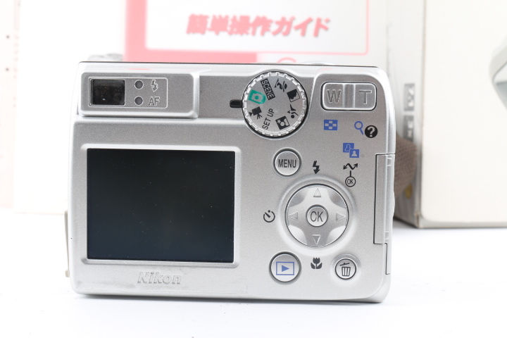 結婚祝い ☆良品☆ NIKON COOLPIX E7600 単三電池式☆元箱付き☆ #H344