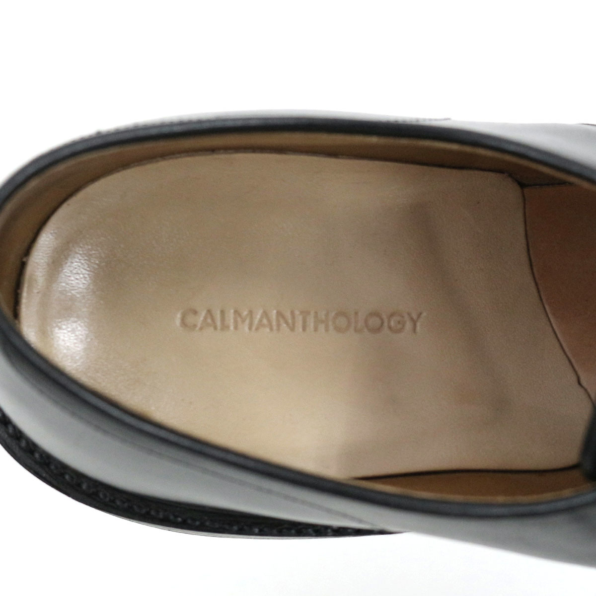 CALMANTHOLOGY 定価115,500円 2023年購入 U.TIP / Uチップダービーシューズ A1583 UK7 カルマンソロジー_画像7