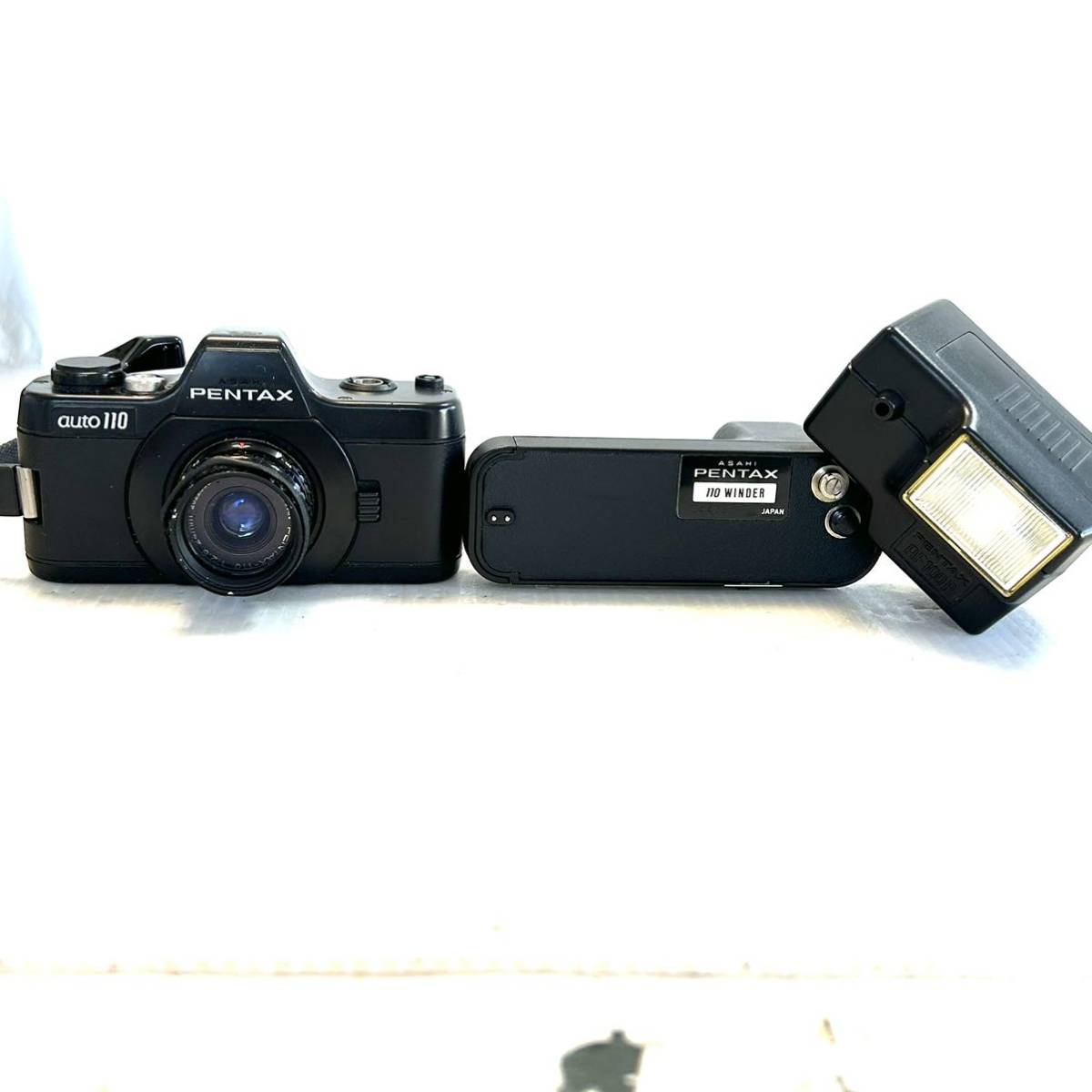 PENTAX auto110 ペンタックス レンズ ストロボ フィルムカメラ (B1524