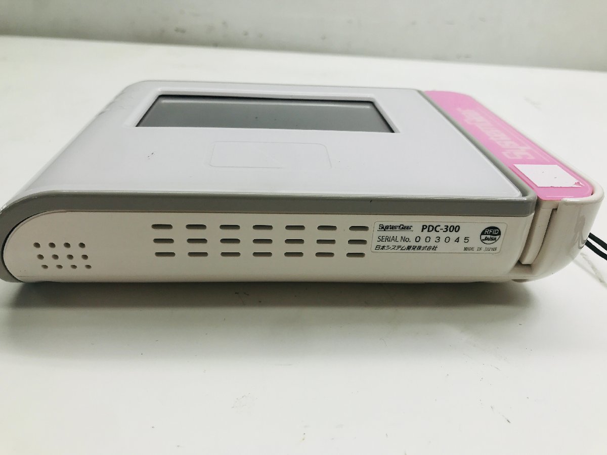 ★SYSTEMGEAR　システムギア　磁気カード・ICリーダーライター　PDC-300　本体のみ　_画像2