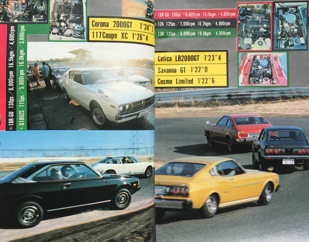 ドライバー 昭和51年 2月20日号 八重洲出版 1976年 国産名スポーツカー トヨタ2000GT フェアレディ2000 スカイライン2000 自動車雑誌 旧車_画像6
