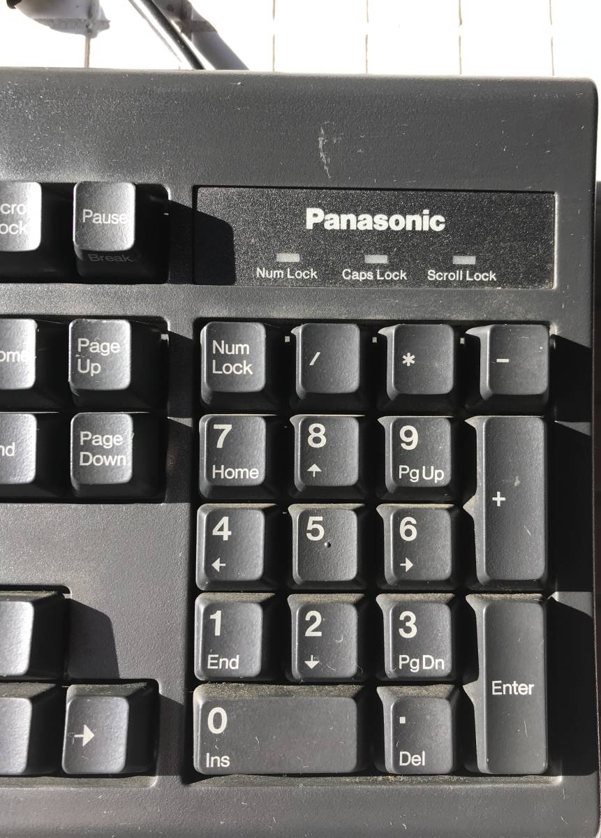 【珍品】パナソニック 109日本語キーボード KB-8920 PS/2コネクタ 動作未確認 キーボード PS/2キーボード PCアクセサリ PC周辺機器 中古_「Panasonic」の表示