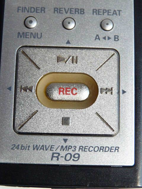 ローランド 24bit WAVE/MP3 Recorderb981◆ EDIROL R-09 充電器、充電池つき_画像3