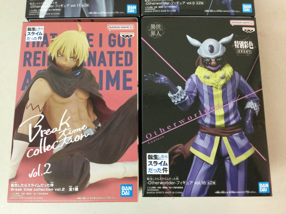 非売品 転生したらスライムだった件 フィギュア セット Break time collection vol.2 / Otherworlder vol.9 特別仕様 / vol.17 18 特別彩色の画像3