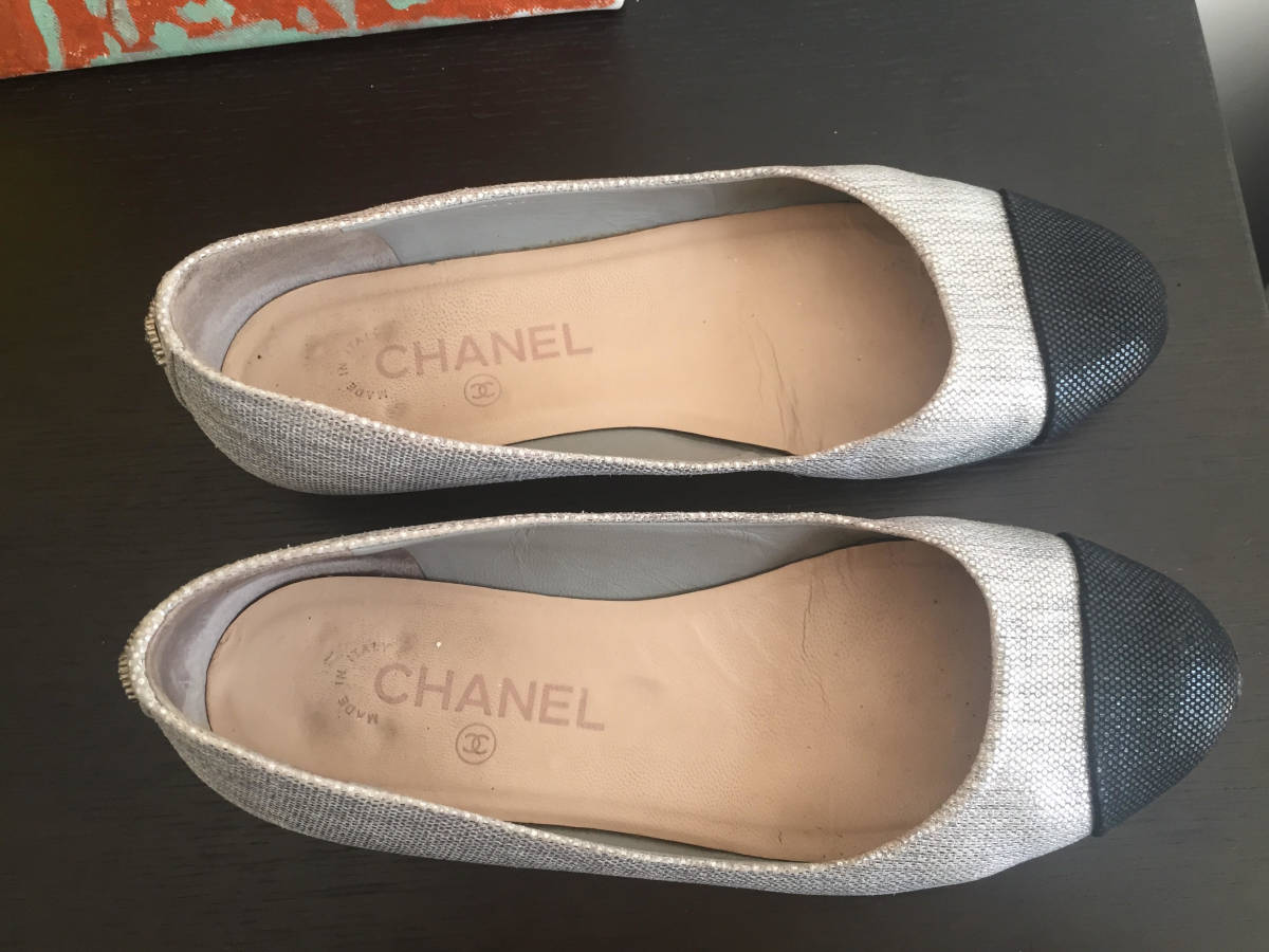 シャネル　靴　パンプス　本物　可愛い　素敵　３７　仕事靴　履きやすい CHANEL　ヒール　 結婚式_画像2