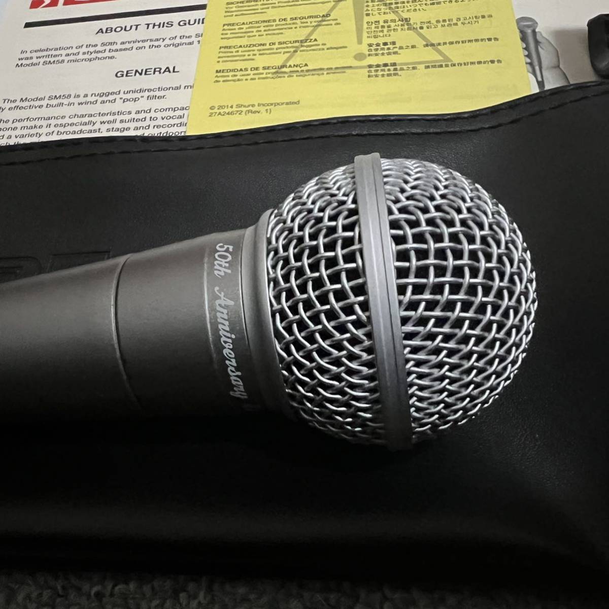 SHURE SM58-50A 50th Anniversary Edition シュアー SHURE SM58-50A 50th Anniversary Edition シュアー