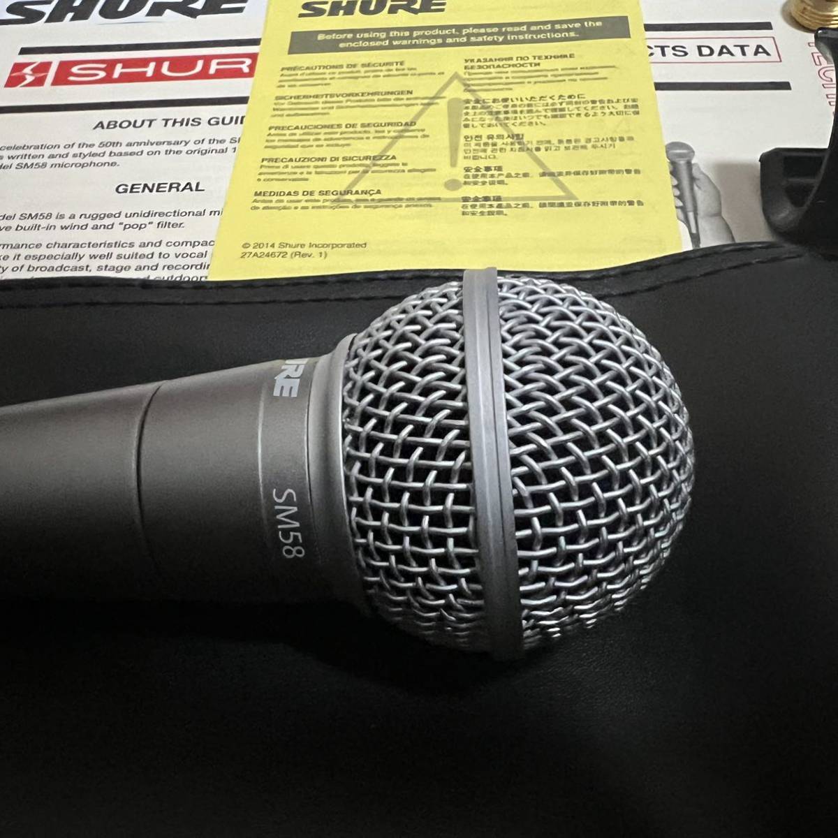 SHURE SM58-50A 50th Anniversary Edition シュアー SHURE SM58-50A 50th Anniversary Edition シュアー