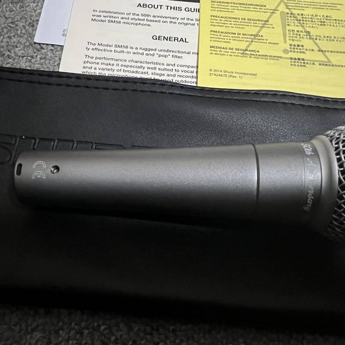 SHURE SM58-50A 50th Anniversary Edition シュアー SHURE SM58-50A 50th Anniversary Edition シュアー