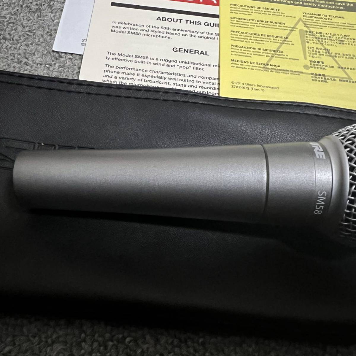 SHURE SM58-50A 50th Anniversary Edition シュアー SHURE SM58-50A 50th Anniversary Edition シュアー