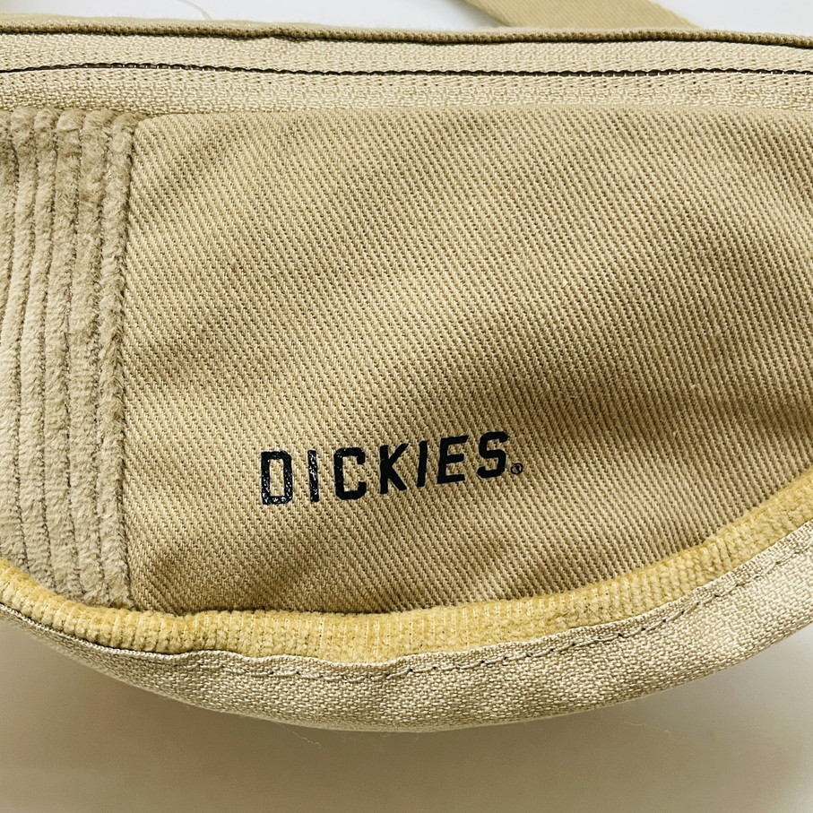 未使用品 Dickies ベージュ ボディバッグ ウエストバッグ ツイルコーディロイ タグ カジュアル アウトドア メンズ レディース ディッキーズ_画像5