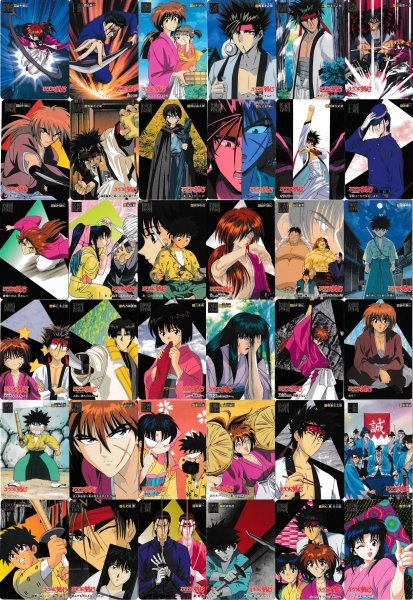 Rurouni Kenshin 2 обычный comp все 36 вид Carddas книга@.BANDAI Bandai стоимость доставки 140 иен из 
