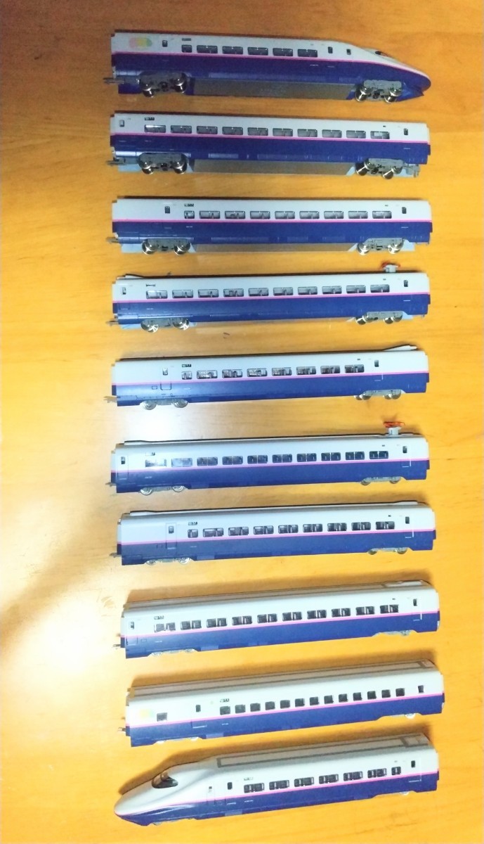 TOMIX E2系1000番台 東北新幹線(やまびこ) 10両 フル編成_画像4