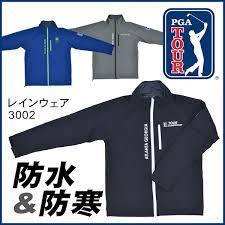 ■新品　防寒にPGA TOUR ジャケット& レインウエアー　RW-3002 ブラックＭ■