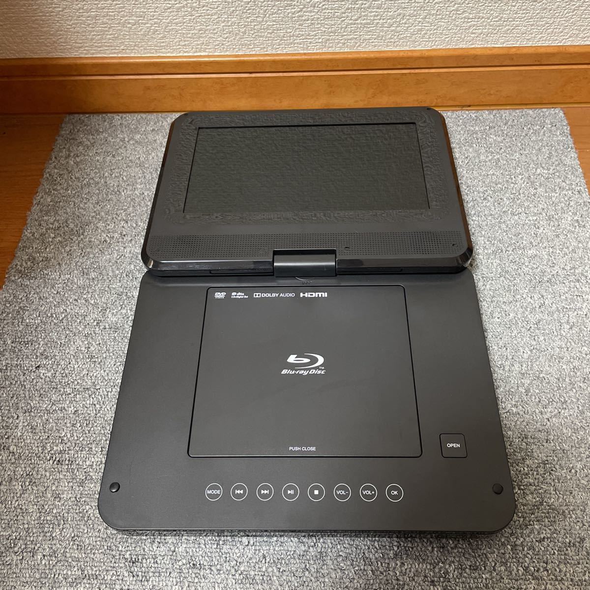 驚きの値段で TEES 9型 PBD-963TS ポータブルブルーレイプレイヤー