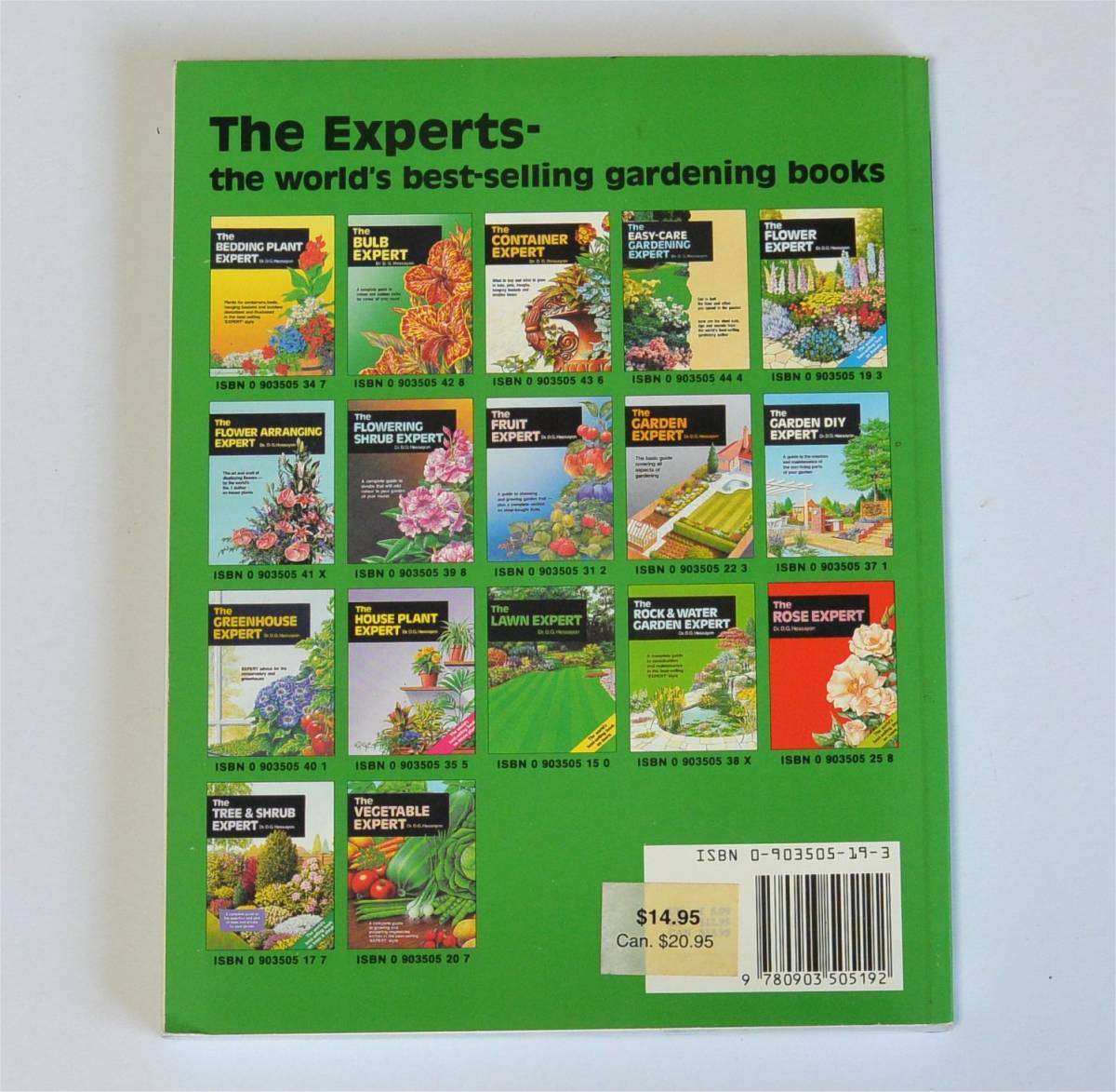 D.G. Hessayon( work ) The Flower Expert (Expert Books, 1995) flower. . person Britain gardening season. flower ( postage 185 jpy )