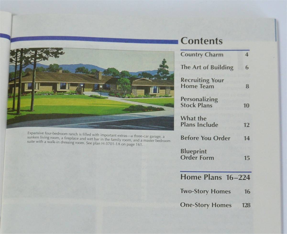 Elizabeth L. Hogan(編)　Best Home Plans　Country Living　（Sunset Books, 1992)　イギリス 家の設計図　英国田舎暮らし　（送料185円）_画像3