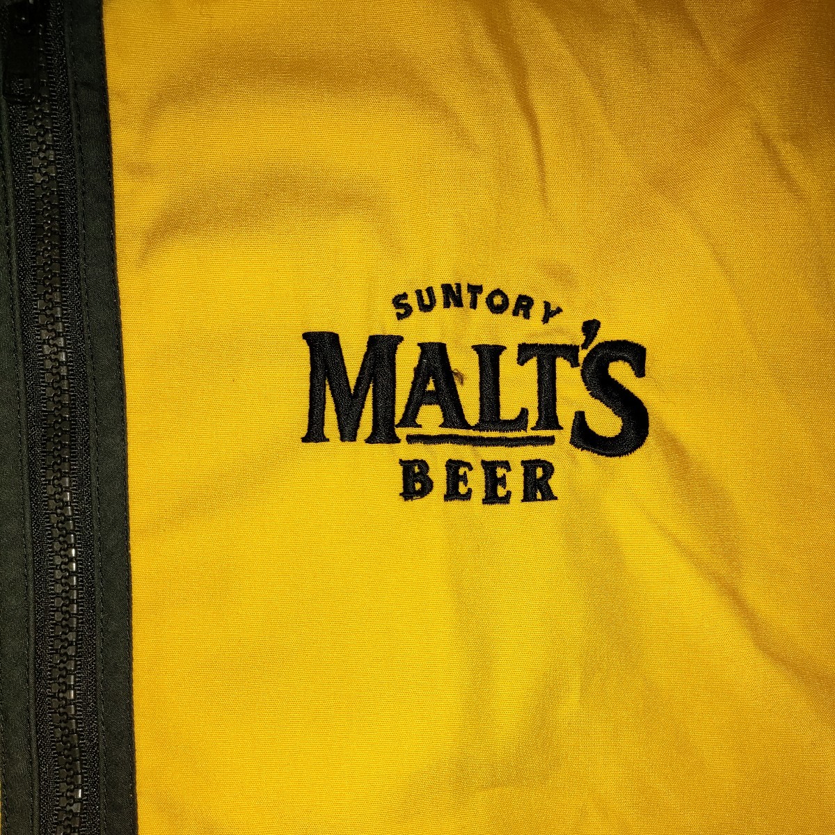 送料無料　 MALT'S BEER モルツビール ジャンパー ブルゾン Mサイズ　ジップアップパーカー　サントリー　