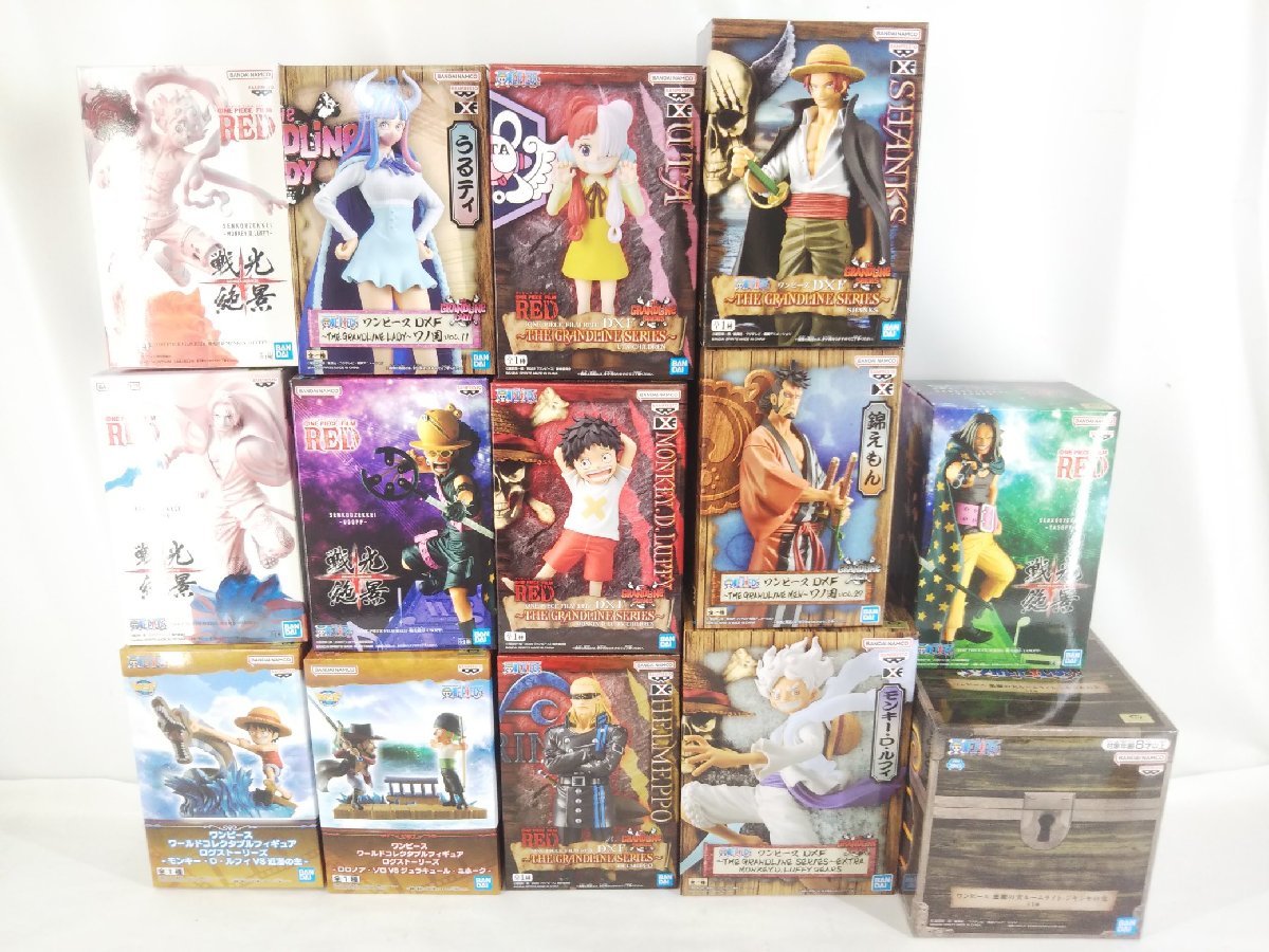 ワンピース フィギュア 14点まとめセット DXF 戦光絶景 ルフィ