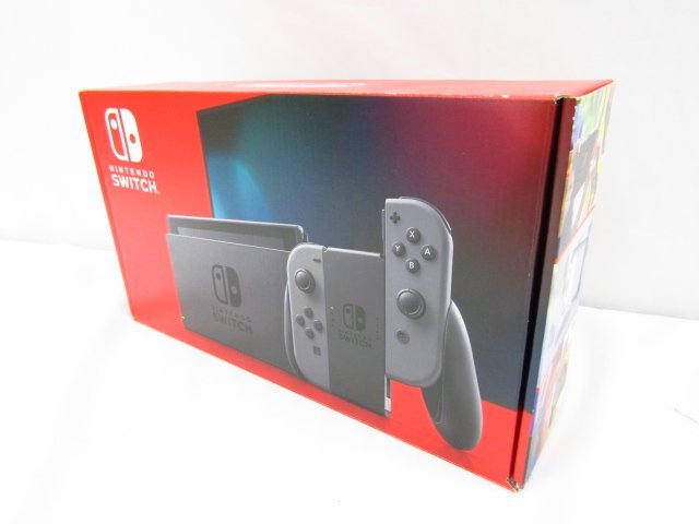 Nintendo Switch 本体 (バッテリー拡張モデル) Joy-Con(L)(R)グレー 品