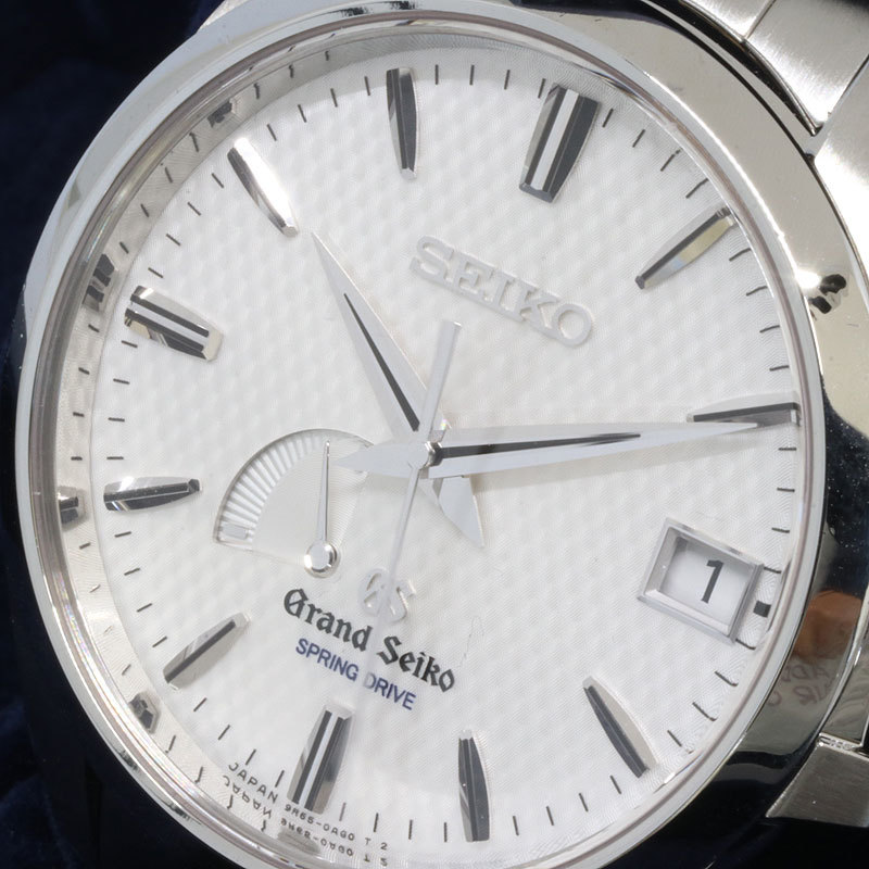 GrandSeiko グランドセイコー SBGA025 パワーリザーブ スプリングドライブ メンズ 腕時計 9R65-0AG1 （質屋 藤千商店）_画像8