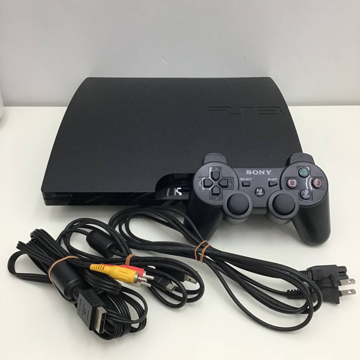 ソニー プレイステーション3 CECH-2000B ブラック 通電OK PlayStation3 SONY_画像1