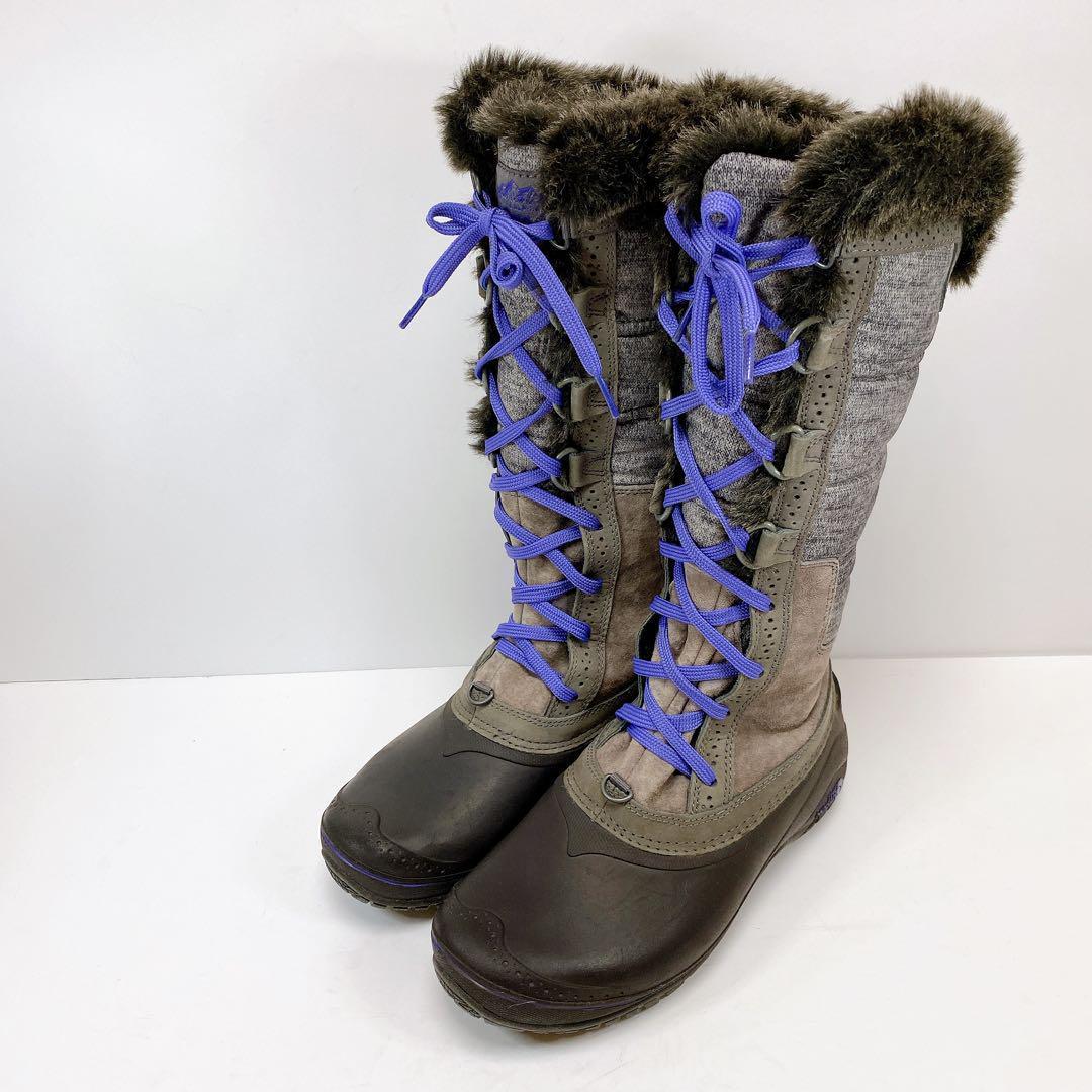 THE NORTH FACE スノーブーツ 24 ファー ウォータープルーフ-