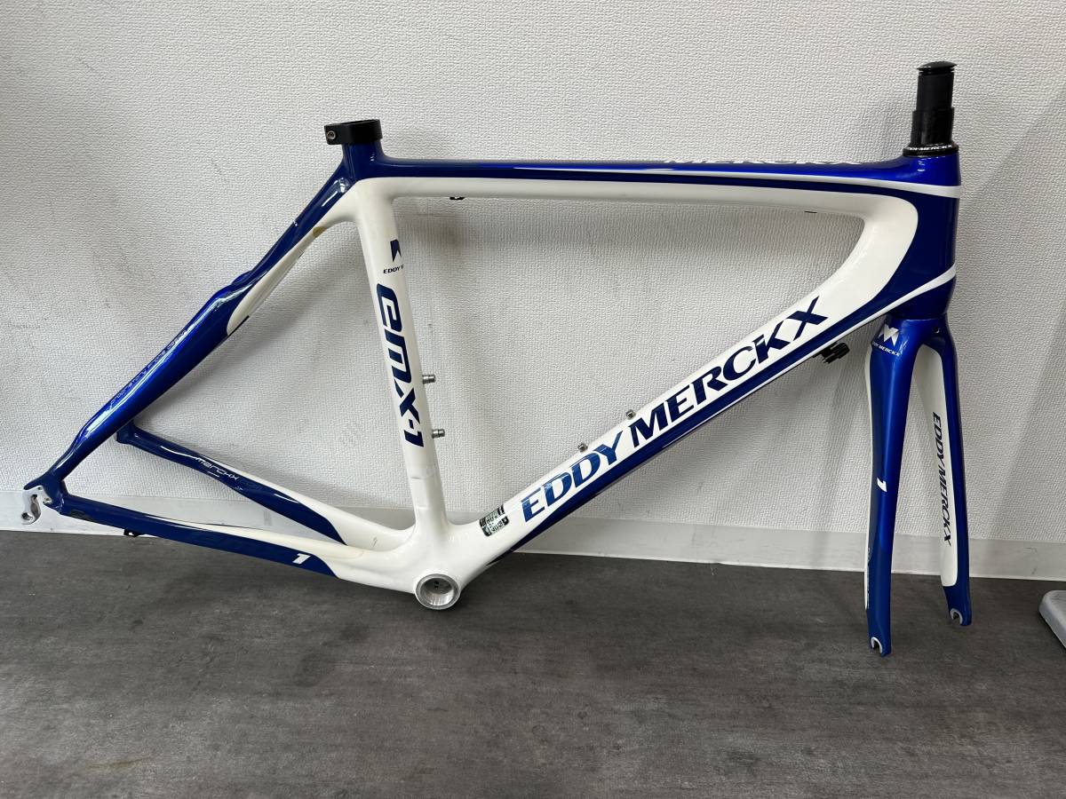 【中古品】EDDY MERCKX　エディメルクス　EMX-1　カーボンフレーム　約1.7kg_画像2