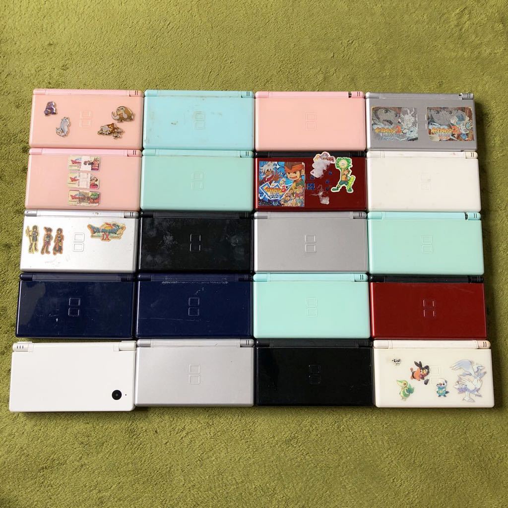 Nintendo DSライト／DS Lite ×19／DSi×1／本体 まとめ ジャンク 20台