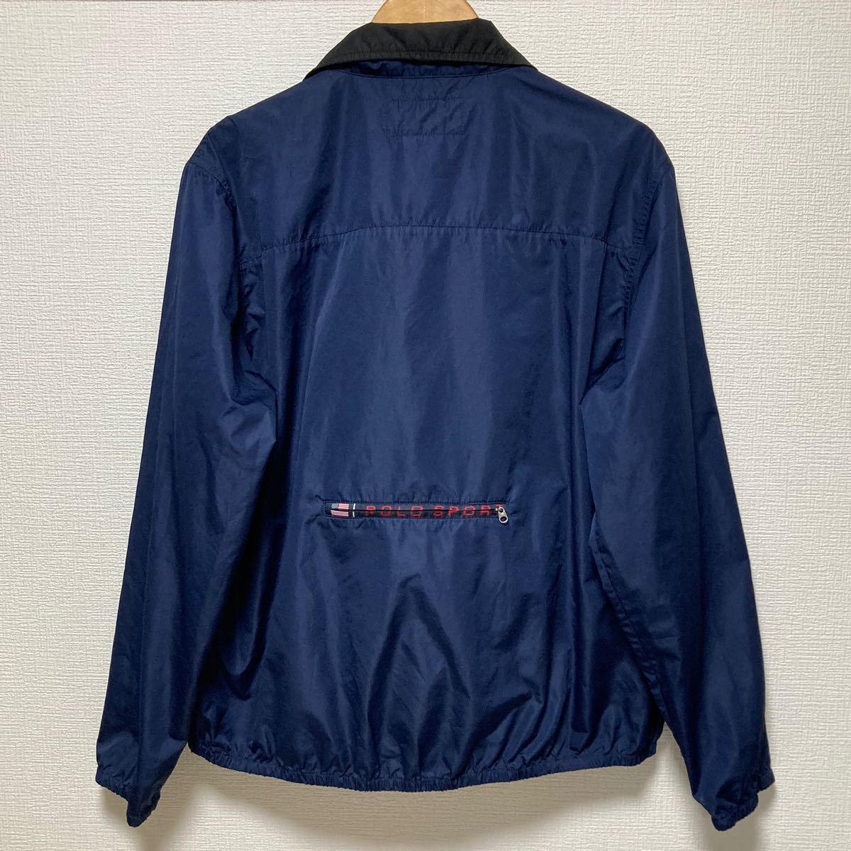 90s POLO SPORT ナイロンジャケット ポロスポーツ ブルゾン 美品　パッカブル　スウィングトップ　当時物　ラルフローレン_画像4