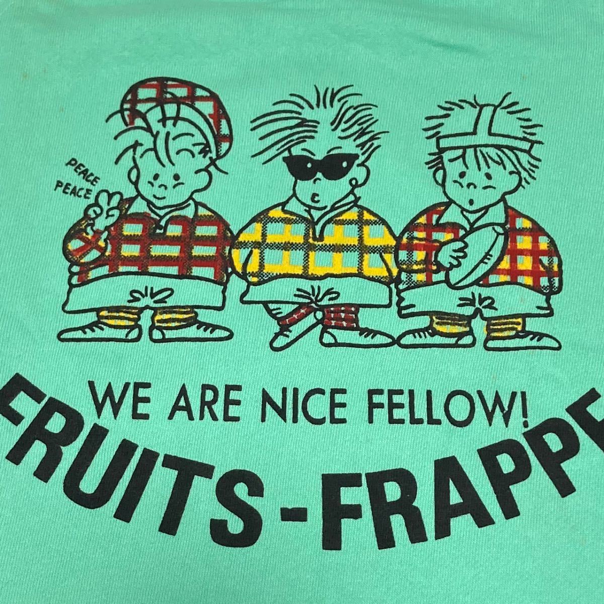 80s FRUITS FRAPPE トレーナー ファンシー 昭和レトロ オールド 80s FRUITS FRAPPE トレーナー ファンシー 昭和レトロ オールド