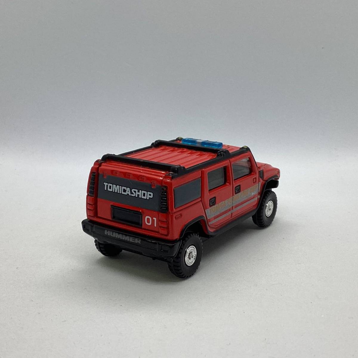 EC1523 トミカ ミニカー ハマー H2 消防指揮車仕様_画像3