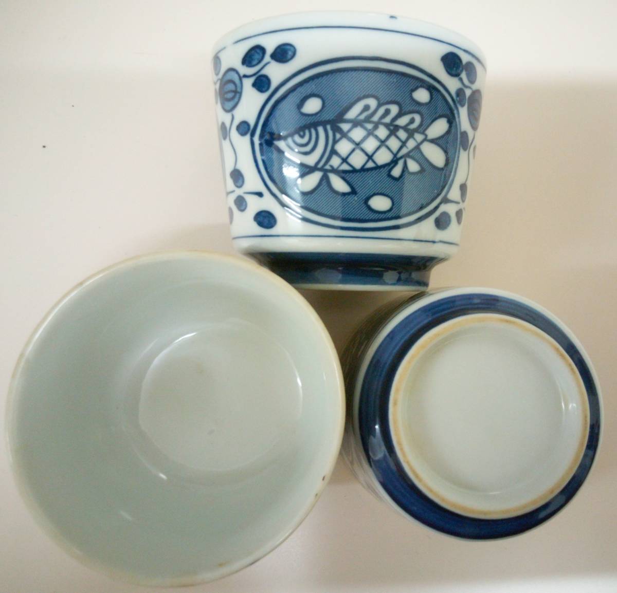 （G）食器セット　コップ　コースター　湯のみ　お皿　ガラス器　小鉢　茶碗蒸し器_画像8