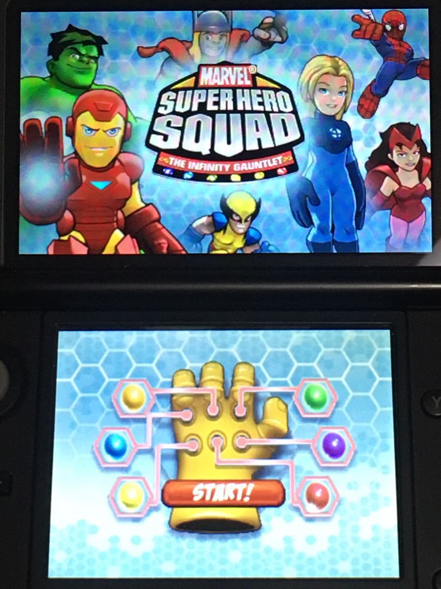 3DS 北米版 MARVEL SUPER HERO SQUAD_画像4