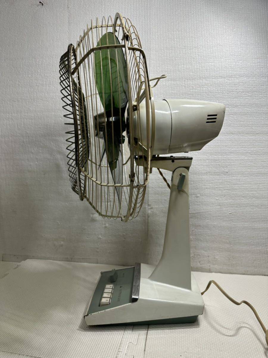 三菱扇風機 D35-L2 昭和レトロ 中古 動作品 現状品_画像4