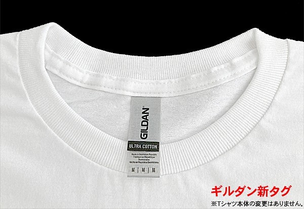 ギルダン＿＿L＿5枚＿白無地＿半袖Tシャツ◆gwt T_画像2