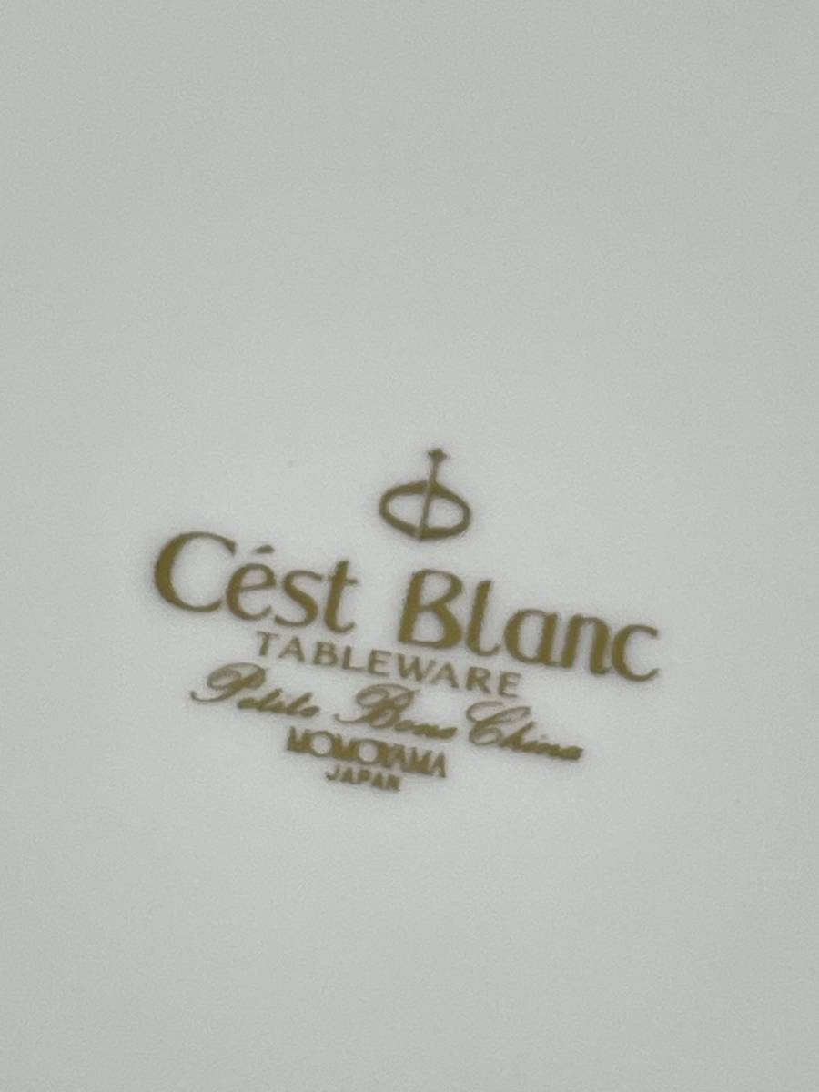 ★コレクター必見 レトロ Ce'st Blanc TABLEWEAR MOMOYAMA プレート 5客 お皿 花絵柄 洋食器 アンティーク コレクション 元箱 M1002●22_画像6