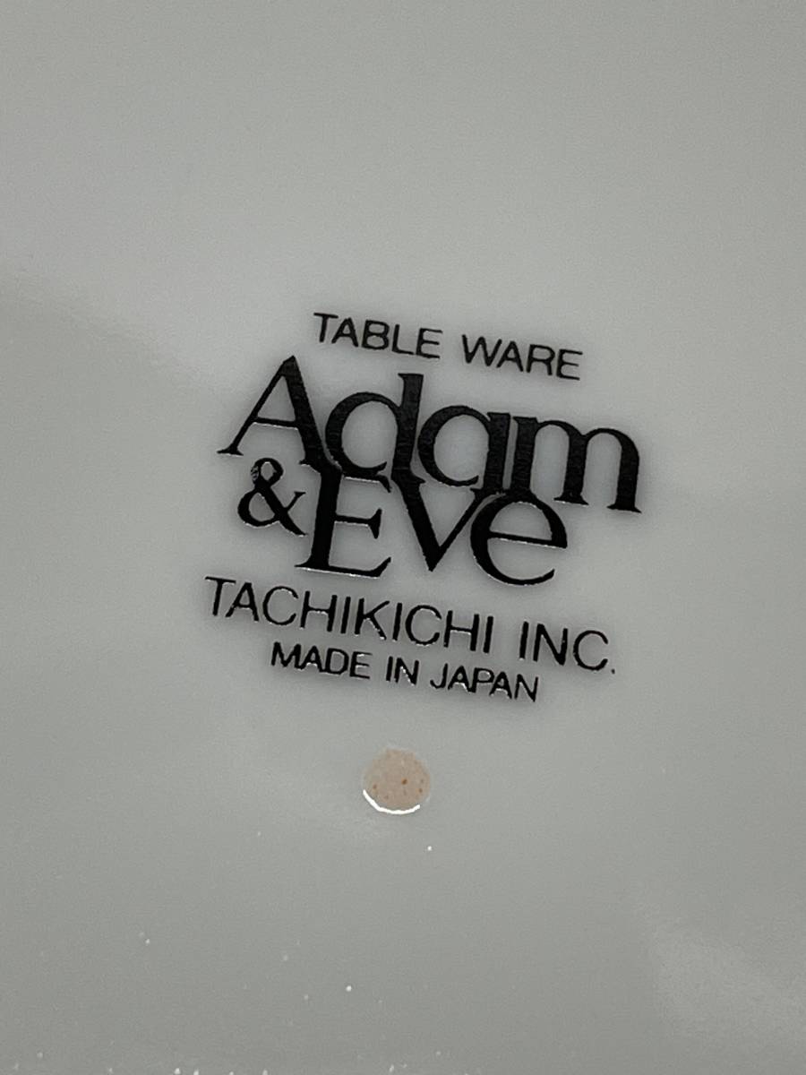 ★コレクター必見 TABLEWEAR Adam＆Eve TACHIKICHI カップ＆ソーサー 5客 洋食器 茶器 珈琲 紅茶 コレクション Tu1017●19_画像6