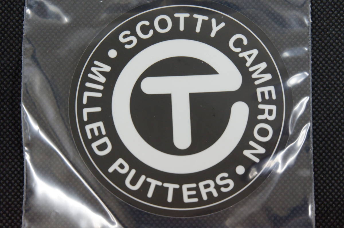 2023年 Scotty Cameron - Large Circle T - 3.125" Round - White Sticker キャメロン ステッカー シール 新品_画像3
