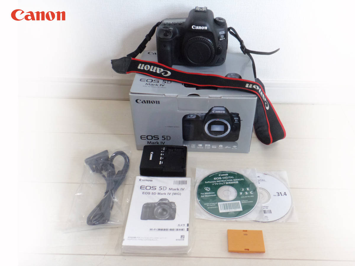 未使用品】 CANON/キャノン EOS 5D Mark Ⅳ ボディ デジタル一眼カメラ
