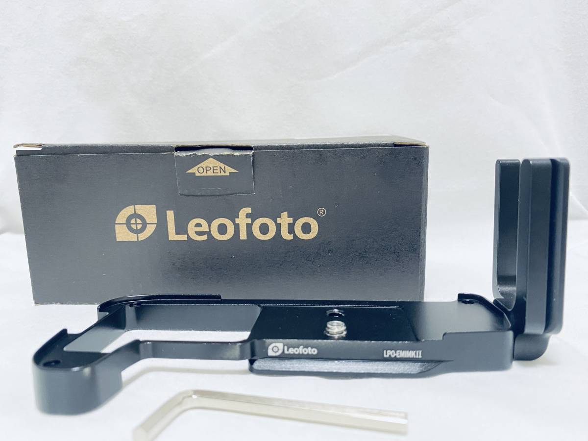 ★希少★レオフォト LEOFOTO LPO-EM1MK II L字プレート#09#07#2221_画像1