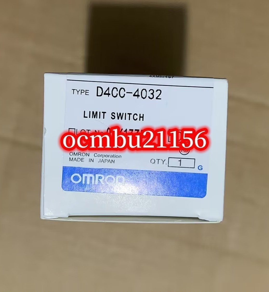 ★新品　OMRON 　オムロン 　D4CC-4032　 10個セット【6ヶ月保証付き】